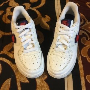 Nike Air Force 1 Low 3D Chenille Swoosh w/o Box